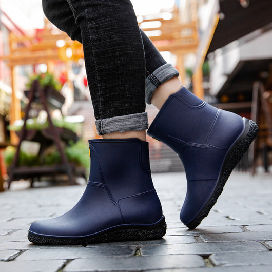 Botas de Lluvia Impermeables Mid-Tube para Hombre - Image 9