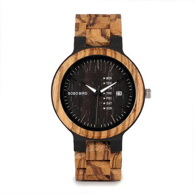 Reloj Casual de Madera para Hombre