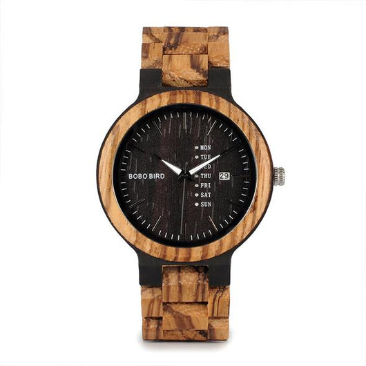 Reloj Casual de Madera para Hombre