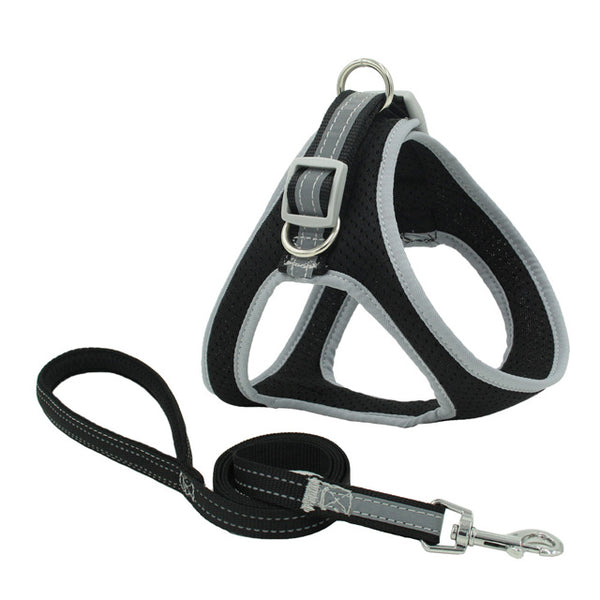 Arnés Pectoral para Mascotas con Cuerda de Tracción - Image 13