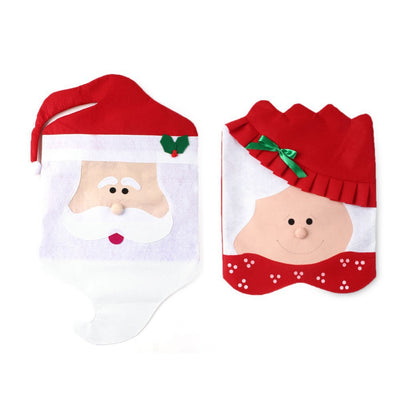 Juego de Cubiertas para Sillas de Navidad - Decoración de Mesa Festiva Premium - Image 3