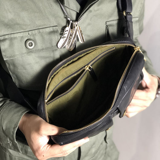 Bolsa de Pecho Retro para Hombre - Bandolera de Estilo Vintage - Image 3