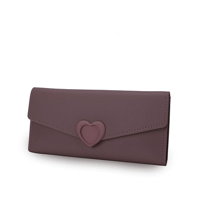 Cartera Mujer Grande Love - Diseño Simple y Elegante con Múltiples Compartimentos - Image 10