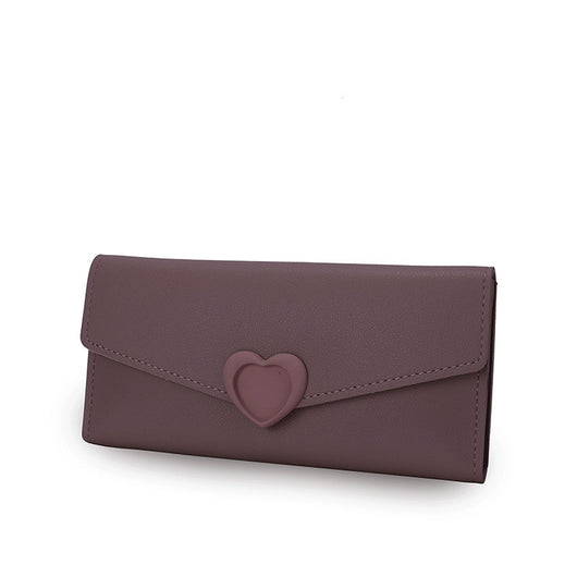 Cartera Mujer Grande Love - Diseño Simple y Elegante con Múltiples Compartimentos - Image 10