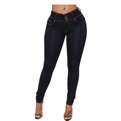 Pantalón Vaquero Cintura Alta Reductor de Caderas con Ajuste Slim - Image 18