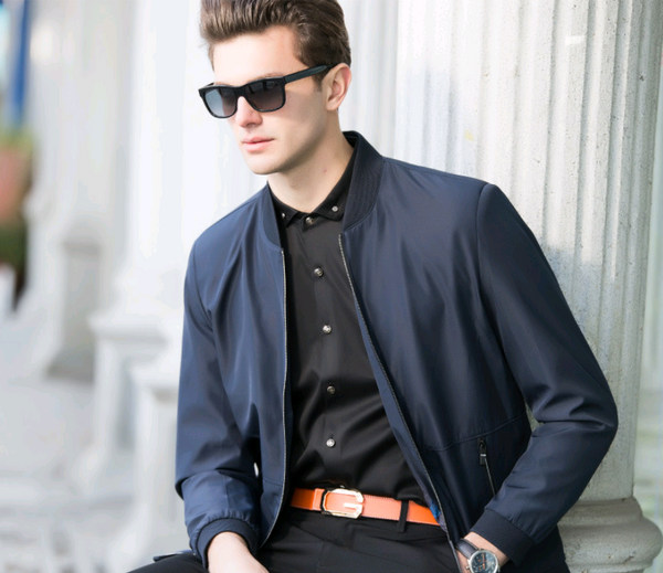 Chaqueta Casual para Hombre Primavera Otoño - Ajuste Moderno y Elegante