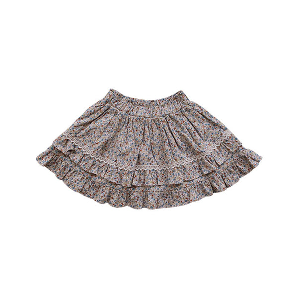 Falda Tutú Floral Esponjosa para Niña
