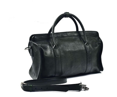 Bolso de Cuero Curtido al Vegetal Cosido a Mano - Gran Capacidad para Auto - Image 8