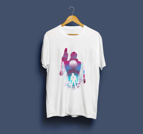 Camiseta Masculina Akira Neo Tokyo - Design Exclusivo de Anime Japonês