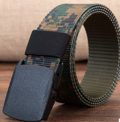 Cinturón de Lona Hipoalergénico para Hombre con Hebilla de Plástico - Image 9