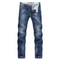 Pantalones Vaqueros Azules Slim Fit Ligeros para Verano