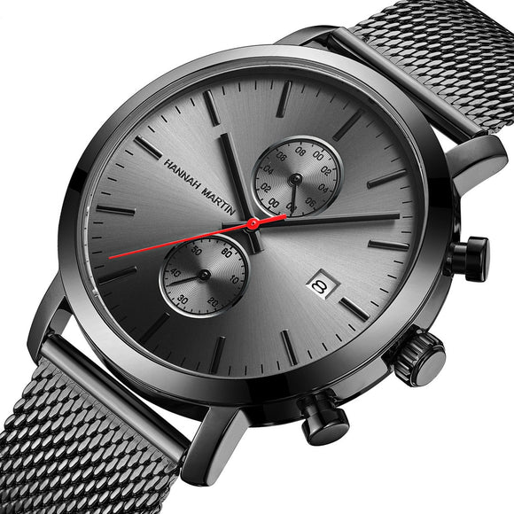 Reloj Multifunción con Calendario para Hombre