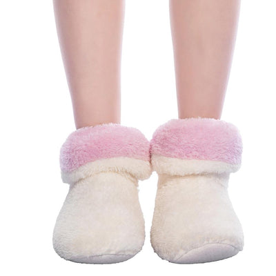 Pantuflas Térmicas de Felpa Coral - Calcetines Calentadores para Casa Invierno - Image 8