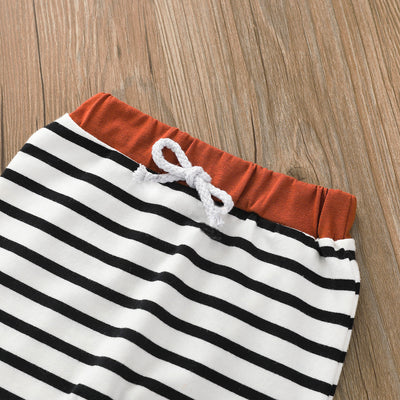 Conjunto Deportivo: Sudadera Lisa y Pantalón a Rayas - Image 3