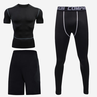 Conjunto Deportivo de 3 Piezas para Hombre - Playera Manga Corta - Image 6
