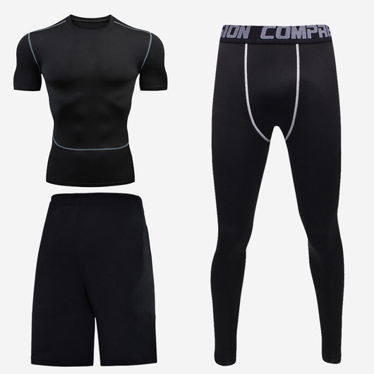 Conjunto Deportivo de 3 Piezas para Hombre - Playera Manga Corta - Image 6