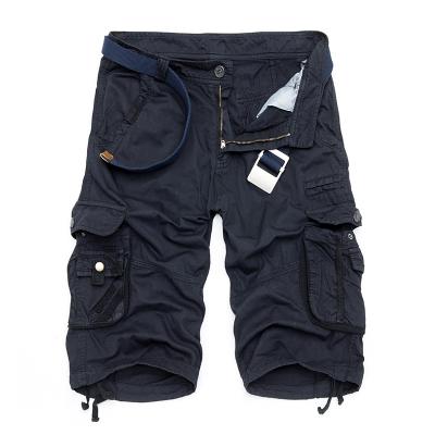 Pantalones Cortos Cargo Camuflaje con Cinturón y Múltiples Bolsillos - Image 10