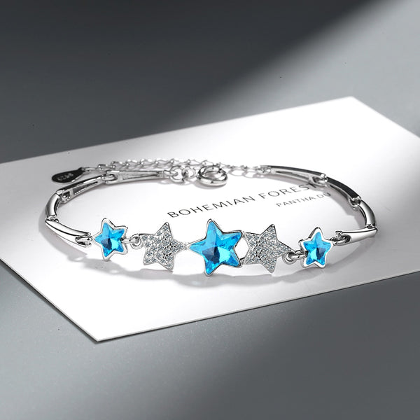 Pulsera Estrella Azul para Mujer
