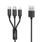 Cable de Carga Trenzado 3 en 1