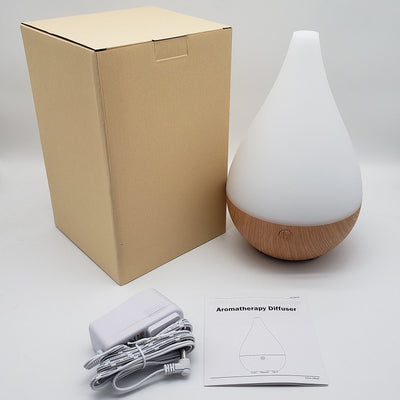 Difusor Ultrasónico de Aromaterapia con Diseño en Madera 300ml - Image 4