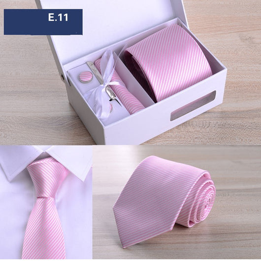 Corbata Rayada 8cm en Caja de Regalo Premium - Image 26