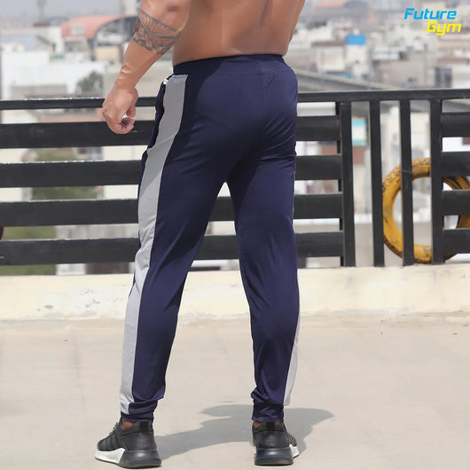 Pantalones Deportivos Slim Fit con Bloques de Color para Hombre - Image 18