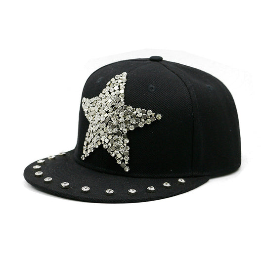 Gorra Harajuku Estilo Europeo Americano con Calavera y Remaches Cruzados - Image 22