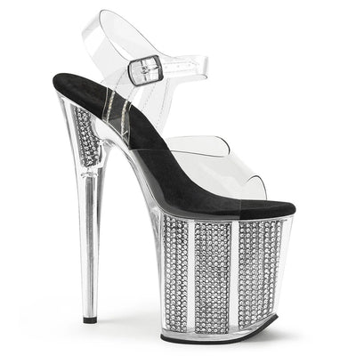Zapatos de Novia Tacón Stiletto 20cm - Diseño Pasarela Crystal Stage - Image 10