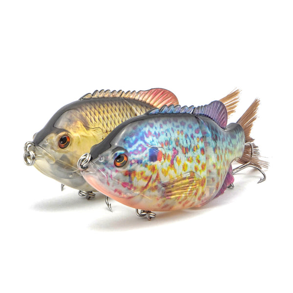 Cebo Artificial Transparente Luya Sunfish - Simulación Realista para Pesca
