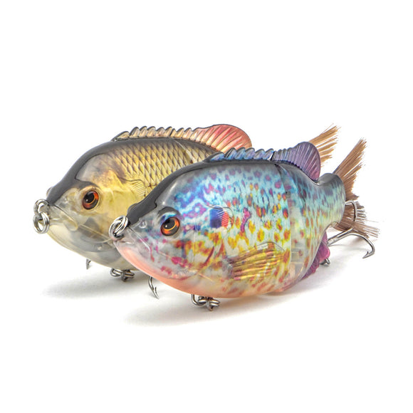 Cebo Artificial Transparente Luya Sunfish - Simulación Realista para Pesca