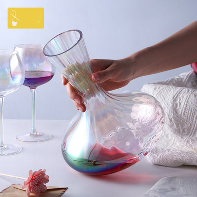 Juego de Copas para Vino con Vertedor de Cristal - Image 9