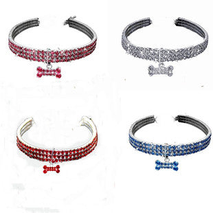 Collar de Diamantes Multicolor para Perros y Gatos - Collar Elástico Ornamental - Image 7