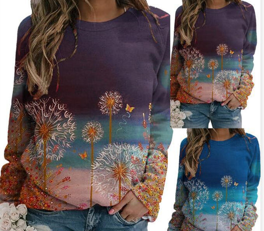 Sudadera Casual de Manga Larga Estampada con Forro Polar - Image 8