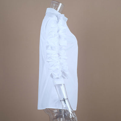 Camisa de Solapa Larga con Detalle Fungus - Image 5