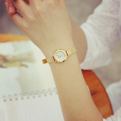 Reloj de Cuarzo Estudiante con Malla Fina y Esfera Pequeña - Image 3