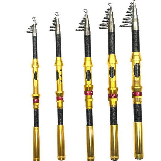 Caña de Pescar Mini Carbono para Trucha y Pesca Ligera - Image 2