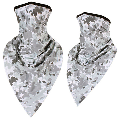 Pañuelo Triangular Camuflaje de Seda de Hielo de Secado Rápido - Image 17