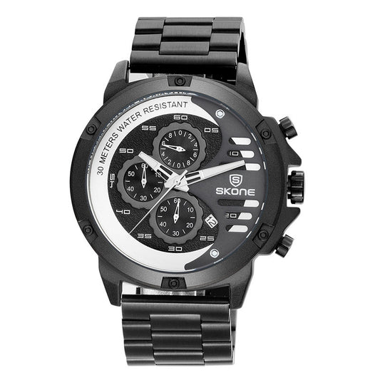 Reloj Multifunción de Tres Esferas