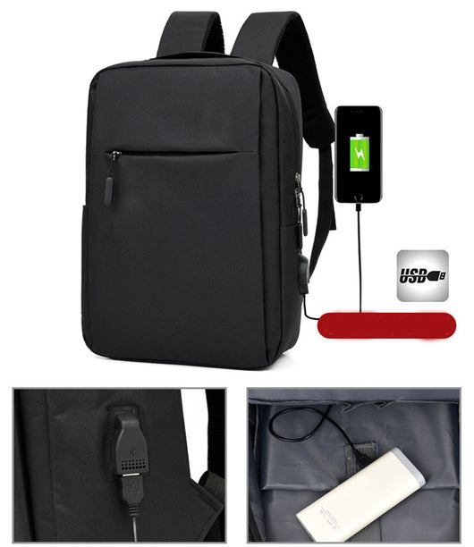 Mochila Ejecutiva para Laptop con Puerto USB - Bolsa de Negocios para Hombre - Image 18