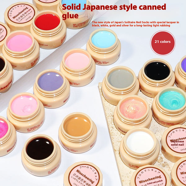 Esmalte de Uñas Japonés en Crema Sólida - Nail Beauty