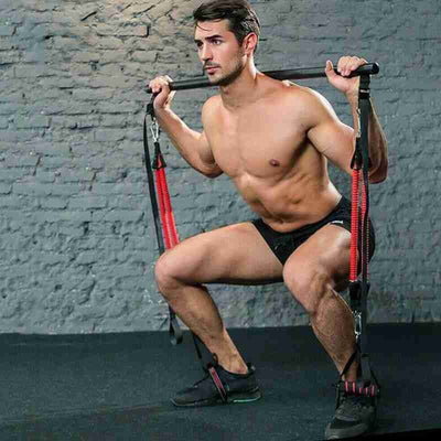 Kit de Barra Pilates con Bandas de Resistencia - Gimnasio Portátil para Casa - Image 3