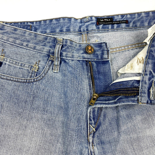 Jeans Rectos Sueltos con Borde Deshilachado - Estilo Casual Moderno para Hombre - Image 4