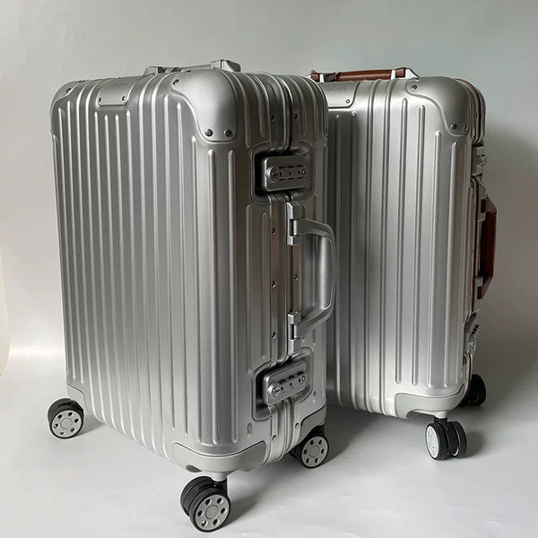Maleta de Viaje Resistente a Caídas en Aleación Aluminio-Magnesio