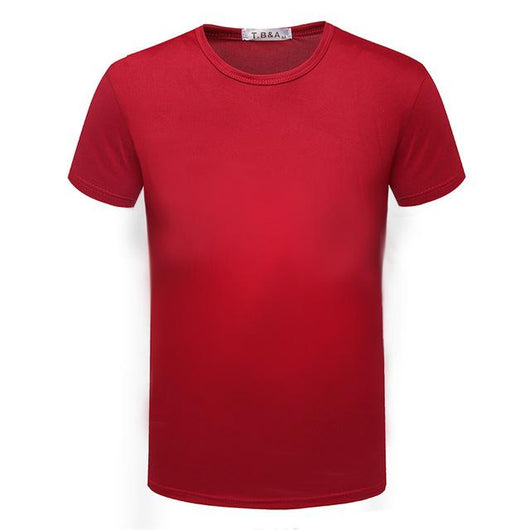 Camiseta Slim Fit Cuello Redondo Manga Corta para Hombre - Image 8