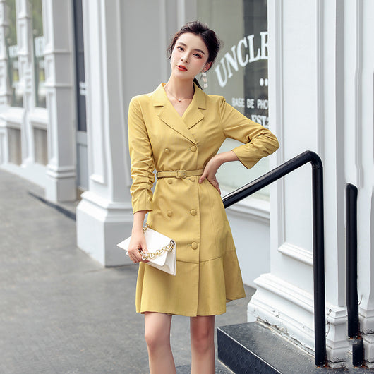 Vestido Sastre Francés Elegante