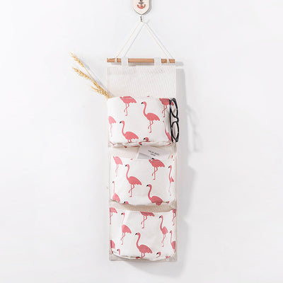 Bolsa Organizadora Colgante de Algodón y Lino Impermeable - Image 11