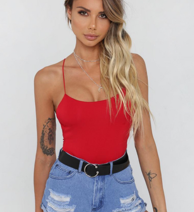 Jumpsuit Backless Estrella Cinco Puntas - Estilo Europeo Sexy para Mujer
