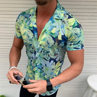 Camiseta Estampada de Manga Corta para Hombre - Image 4