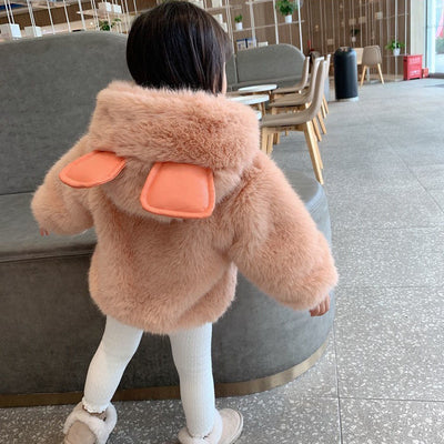 Chaqueta Acolchada con Capucha para Niñas - Abrigo Infantil Térmico - Image 12