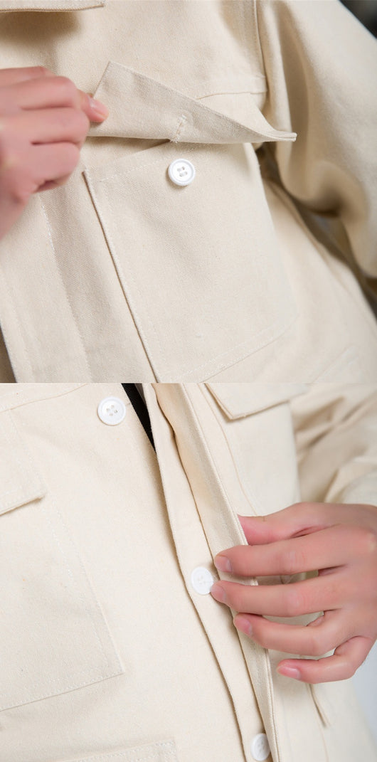 Traje de Trabajo para Soldadura en Lona Resistente - Image 8